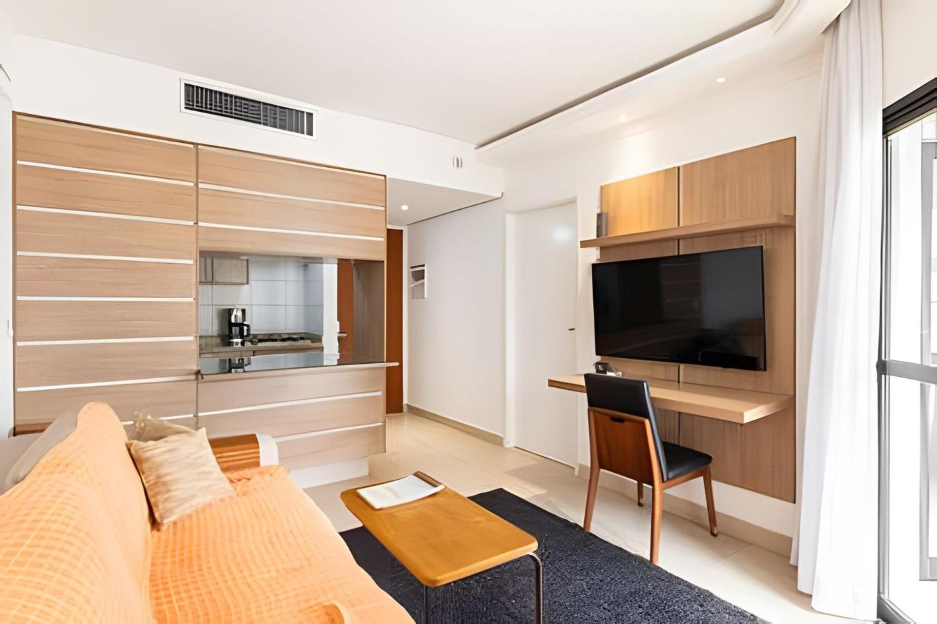 Apartamento Flat Com Piscina Vista Ao Mar Da De